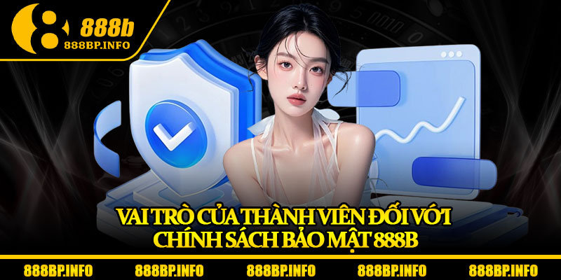 Chính Sách Bảo Mật 888b – An Toàn Và Uy Tín Hàng Đầu 2 Vai trò của thành viên đối với chính sách bảo mật 888b